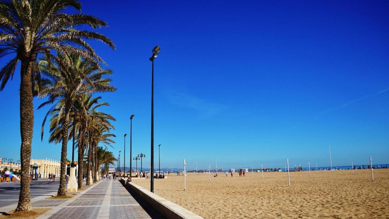 Malvarrosa Apartamento Valencia Buitenkant foto